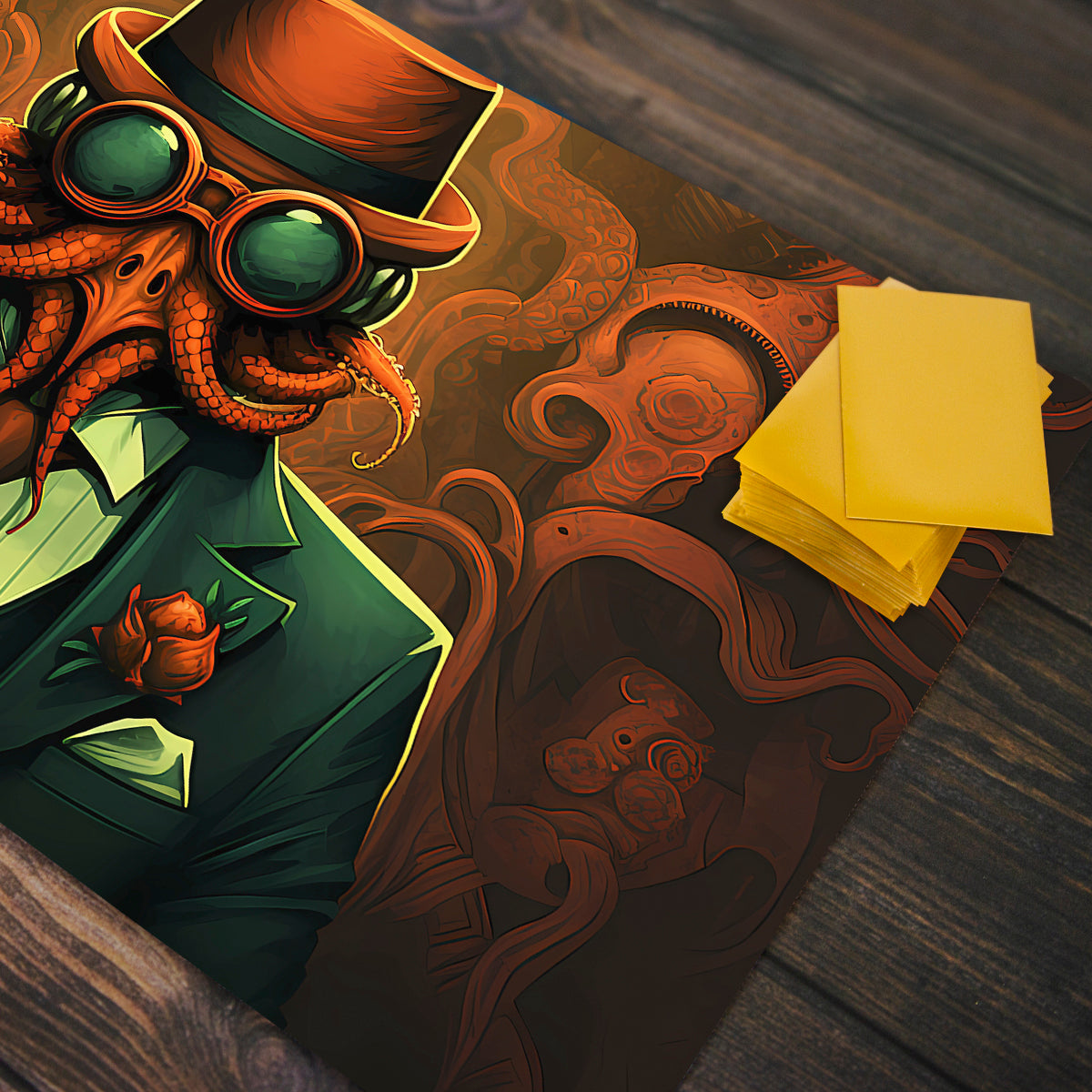 The Dapper Dread Playmat - Premium Playmat from Inked Gaming - Just $34.99! Shop now at Game Crave Tournament Store