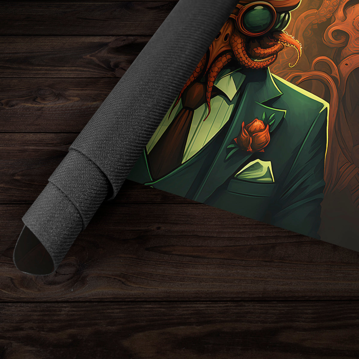 The Dapper Dread Playmat - Premium Playmat from Inked Gaming - Just $34.99! Shop now at Game Crave Tournament Store