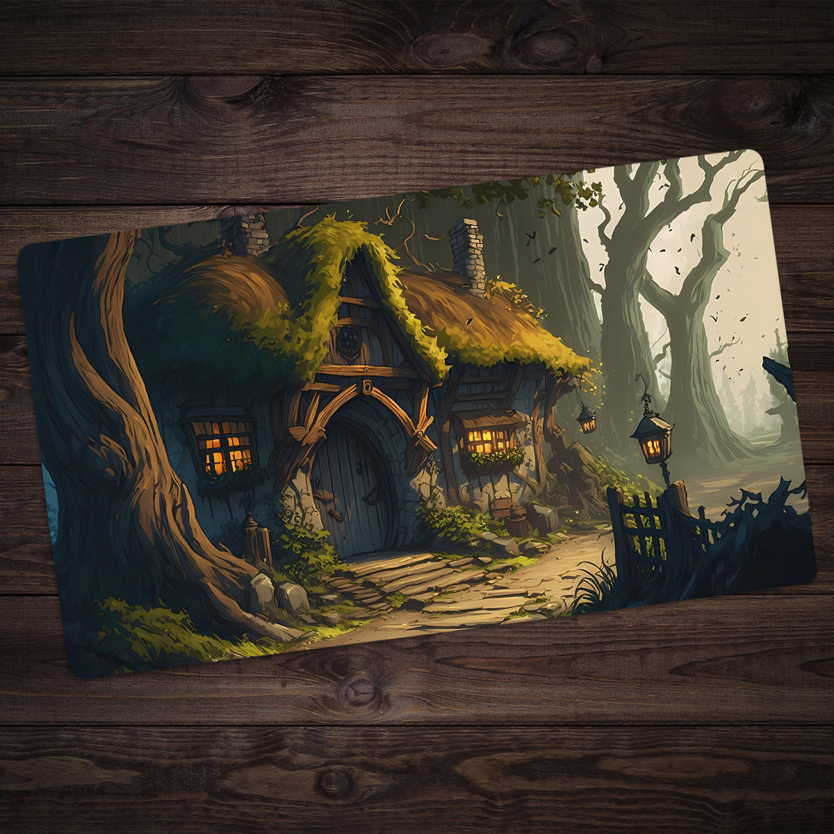 The Little Folk's Village Playmat - Premium Playmat from Inked Gaming - Just $34.99! Shop now at Game Crave Tournament Store