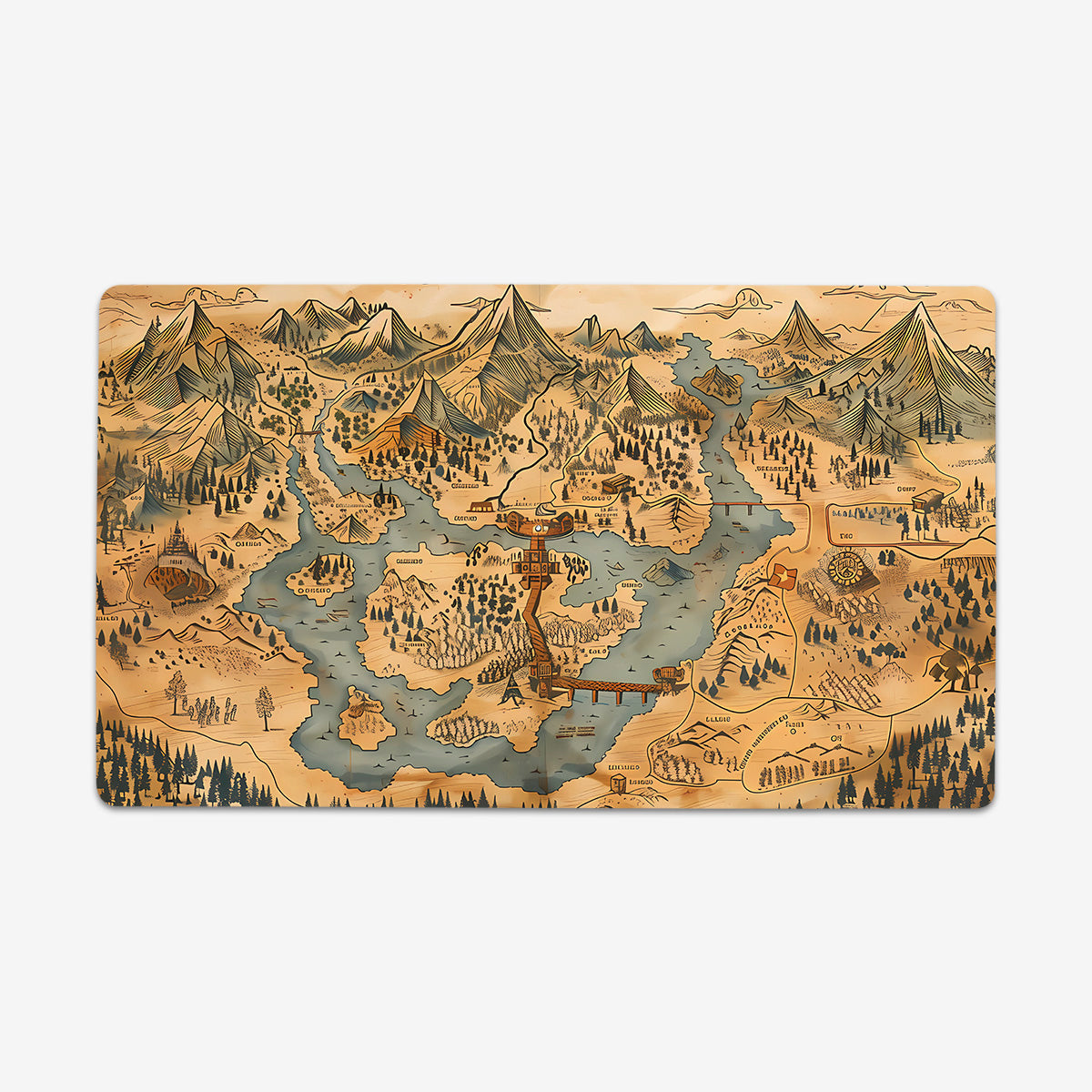 Tir'Anor Playmat - Premium Playmat from Inked Gaming - Just $34.99! Shop now at Game Crave Tournament Store