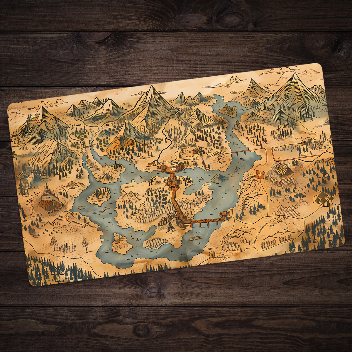 Tir'Anor Playmat - Premium Playmat from Inked Gaming - Just $34.99! Shop now at Game Crave Tournament Store