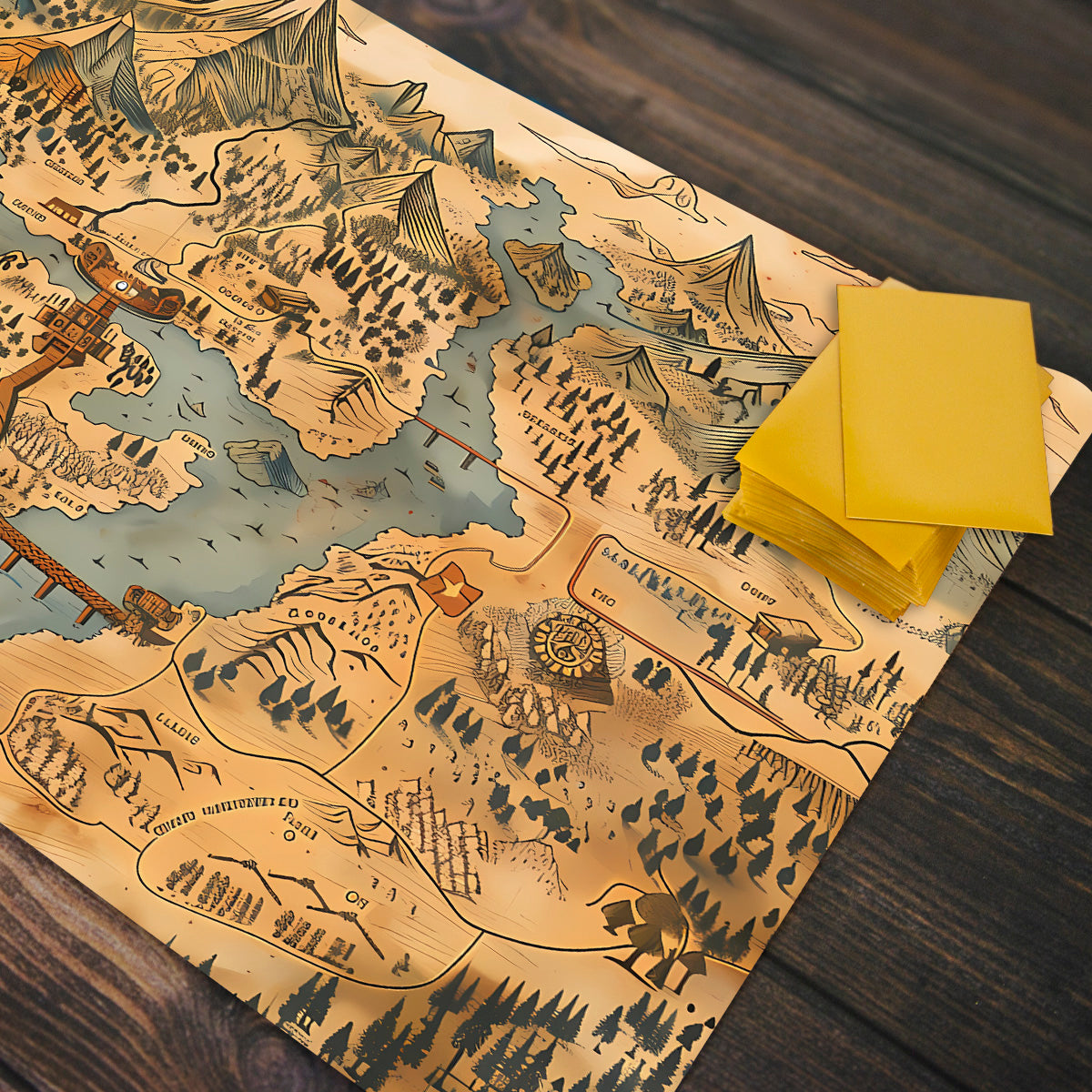 Tir'Anor Playmat - Premium Playmat from Inked Gaming - Just $34.99! Shop now at Game Crave Tournament Store