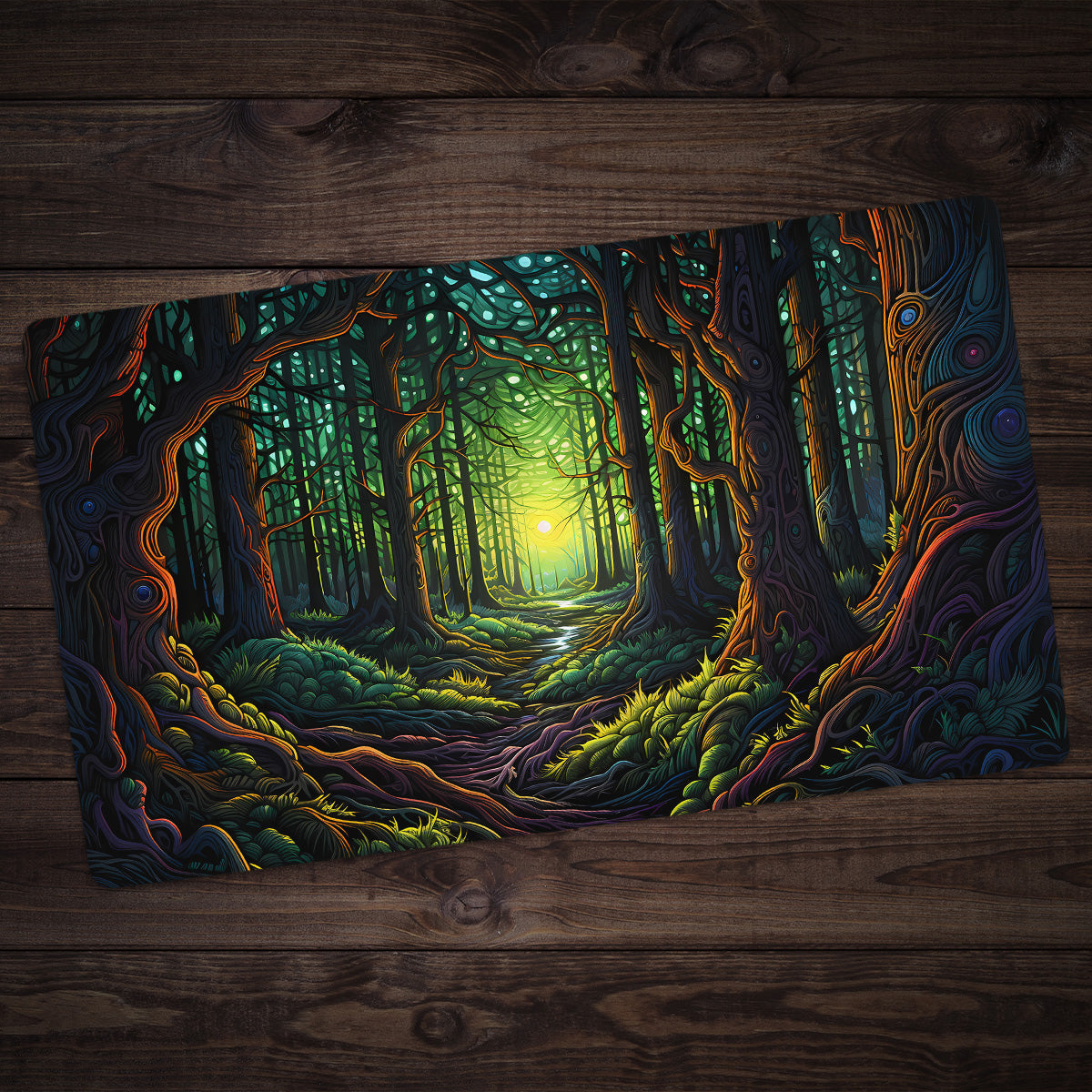 Tranquil Woods Playmat - Premium Playmat from Inked Gaming - Just $34.99! Shop now at Game Crave Tournament Store