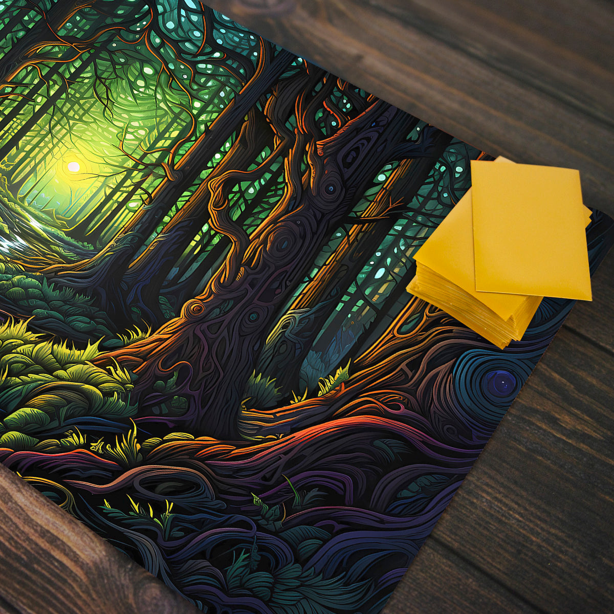 Tranquil Woods Playmat - Premium Playmat from Inked Gaming - Just $34.99! Shop now at Game Crave Tournament Store