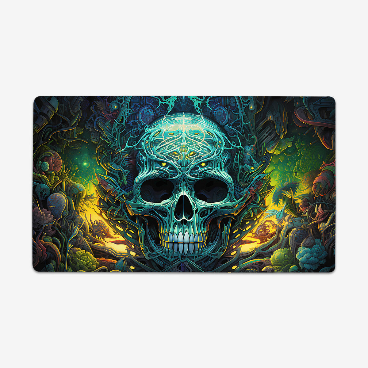 Transcendent Skull Playmat - Premium Playmat from Inked Gaming - Just $34.99! Shop now at Game Crave Tournament Store