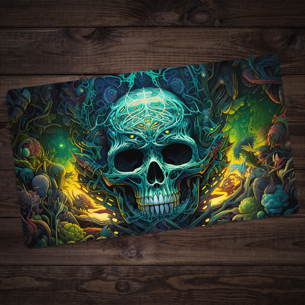 Transcendent Skull Playmat - Premium Playmat from Inked Gaming - Just $34.99! Shop now at Game Crave Tournament Store