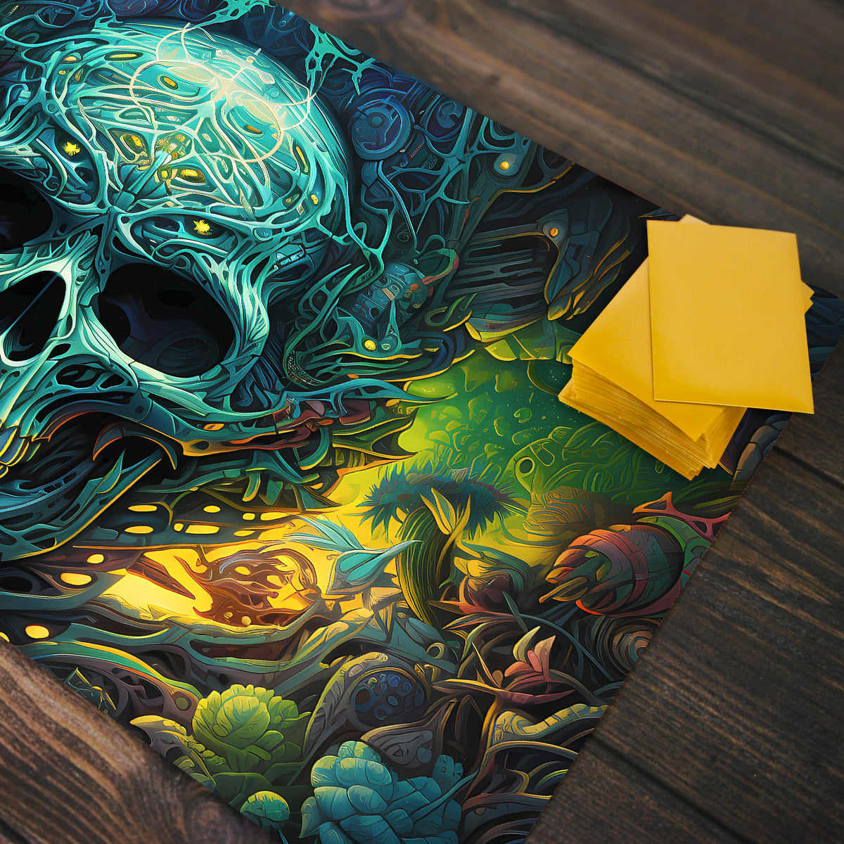 Transcendent Skull Playmat - Premium Playmat from Inked Gaming - Just $34.99! Shop now at Game Crave Tournament Store