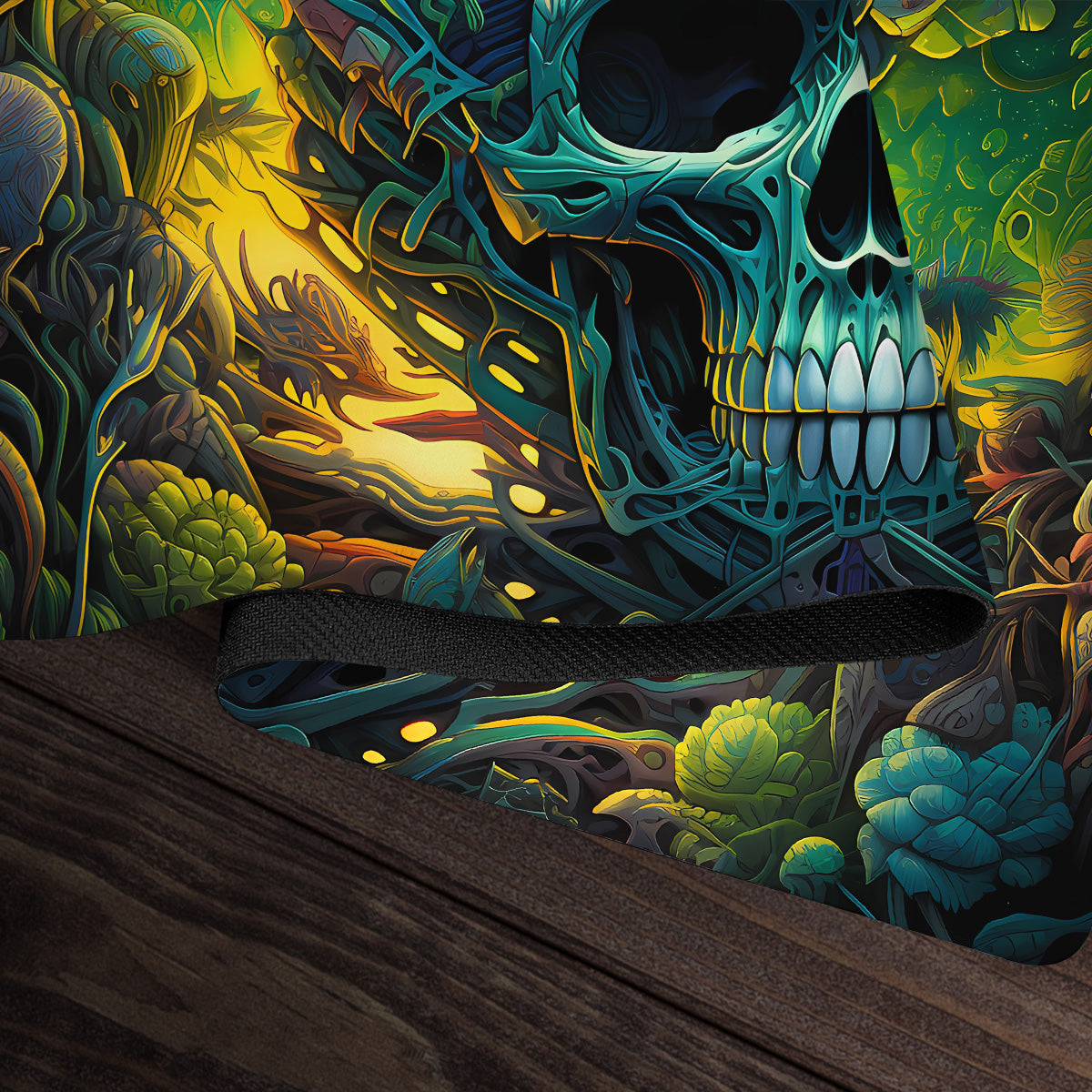 Transcendent Skull Playmat - Premium Playmat from Inked Gaming - Just $34.99! Shop now at Game Crave Tournament Store