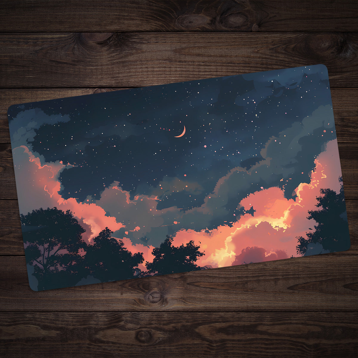 Whimsical Nightfall Playmat - Premium Playmat from Inked Gaming - Just $34.99! Shop now at Game Crave Tournament Store