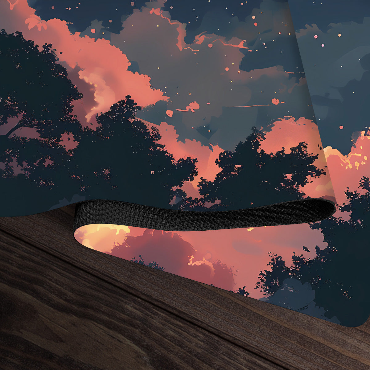 Whimsical Nightfall Playmat - Premium Playmat from Inked Gaming - Just $34.99! Shop now at Game Crave Tournament Store