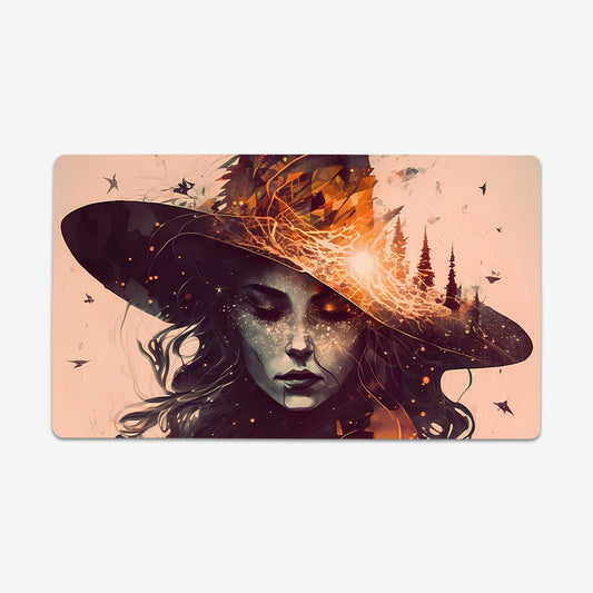 Witch's Inferno Playmat - Premium Desk Mat from Inked Gaming - Just $34.99! Shop now at Game Crave Tournament Store
