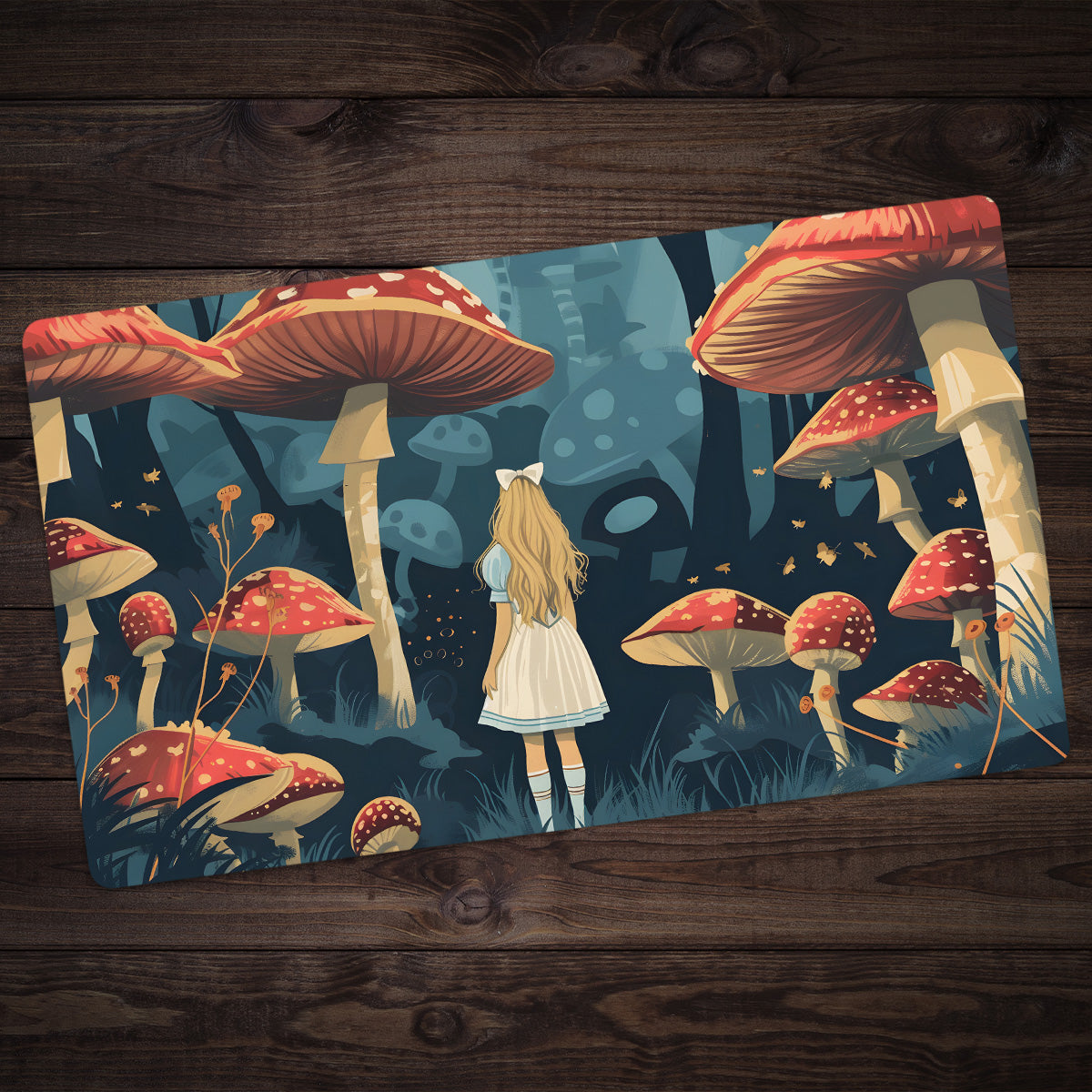 Wonderland Whimsy Playmat - Premium Playmat from Inked Gaming - Just $34.99! Shop now at Game Crave Tournament Store