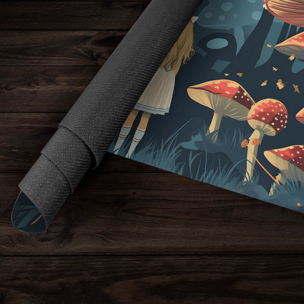 Wonderland Whimsy Playmat - Premium Playmat from Inked Gaming - Just $34.99! Shop now at Game Crave Tournament Store