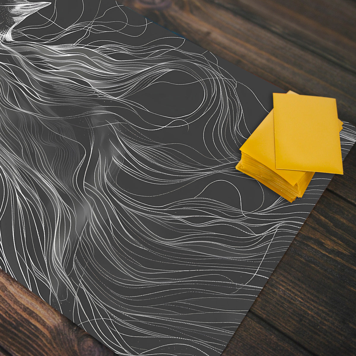 Wraith Cat Playmat - Premium Playmat from Inked Gaming - Just $34.99! Shop now at Game Crave Tournament Store