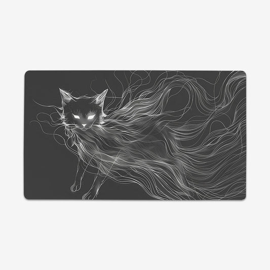 Wraith Cat Playmat - Premium Playmat from Inked Gaming - Just $34.99! Shop now at Game Crave Tournament Store