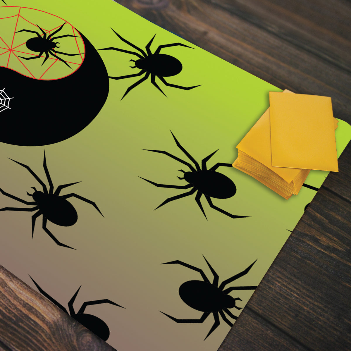 Spider Yin Yang Playmat - Premium Playmat from Inked Gaming - Just $34.99! Shop now at Game Crave Tournament Store