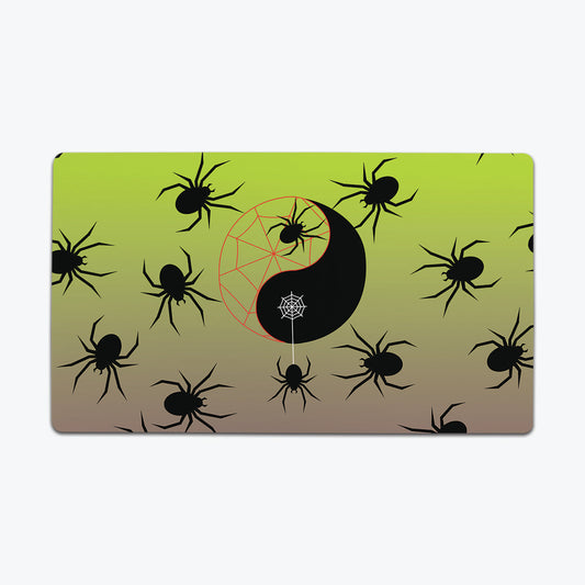 Spider Yin Yang Playmat - Premium Playmat from Inked Gaming - Just $34.99! Shop now at Game Crave Tournament Store