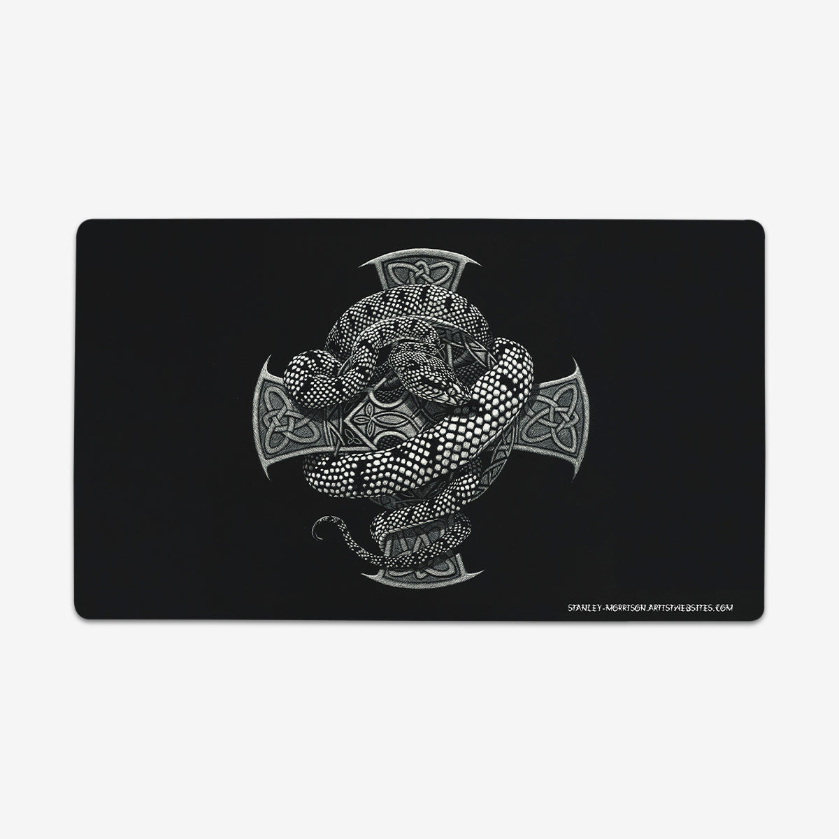 Snake Cross Playmat - Premium Playmat from Inked Gaming - Just $34.99! Shop now at Game Crave Tournament Store