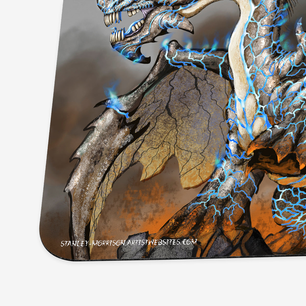 Thunder Dragon Playmat - Premium Playmat from Inked Gaming - Just $34.99! Shop now at Game Crave Tournament Store