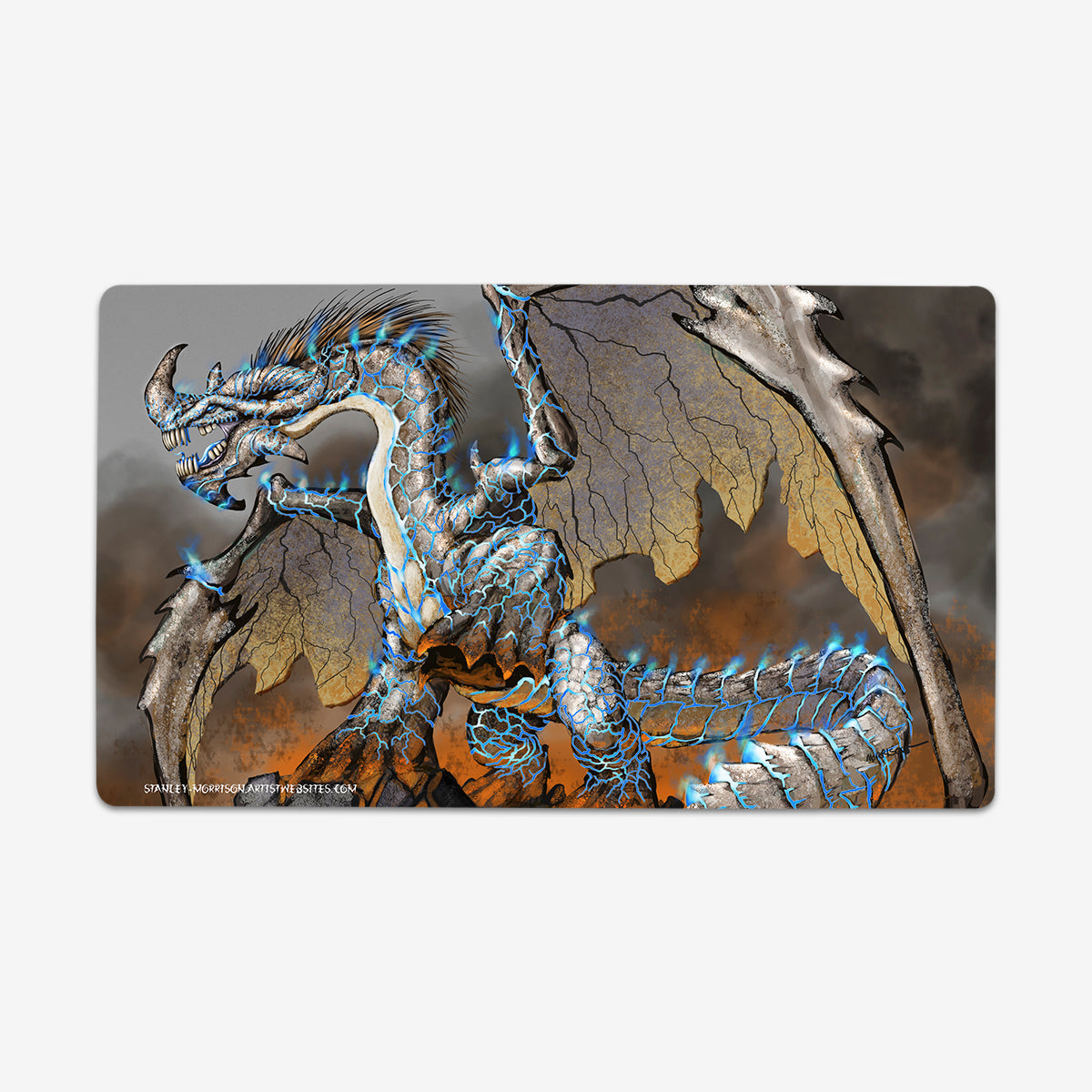 Thunder Dragon Playmat - Premium Playmat from Inked Gaming - Just $34.99! Shop now at Game Crave Tournament Store