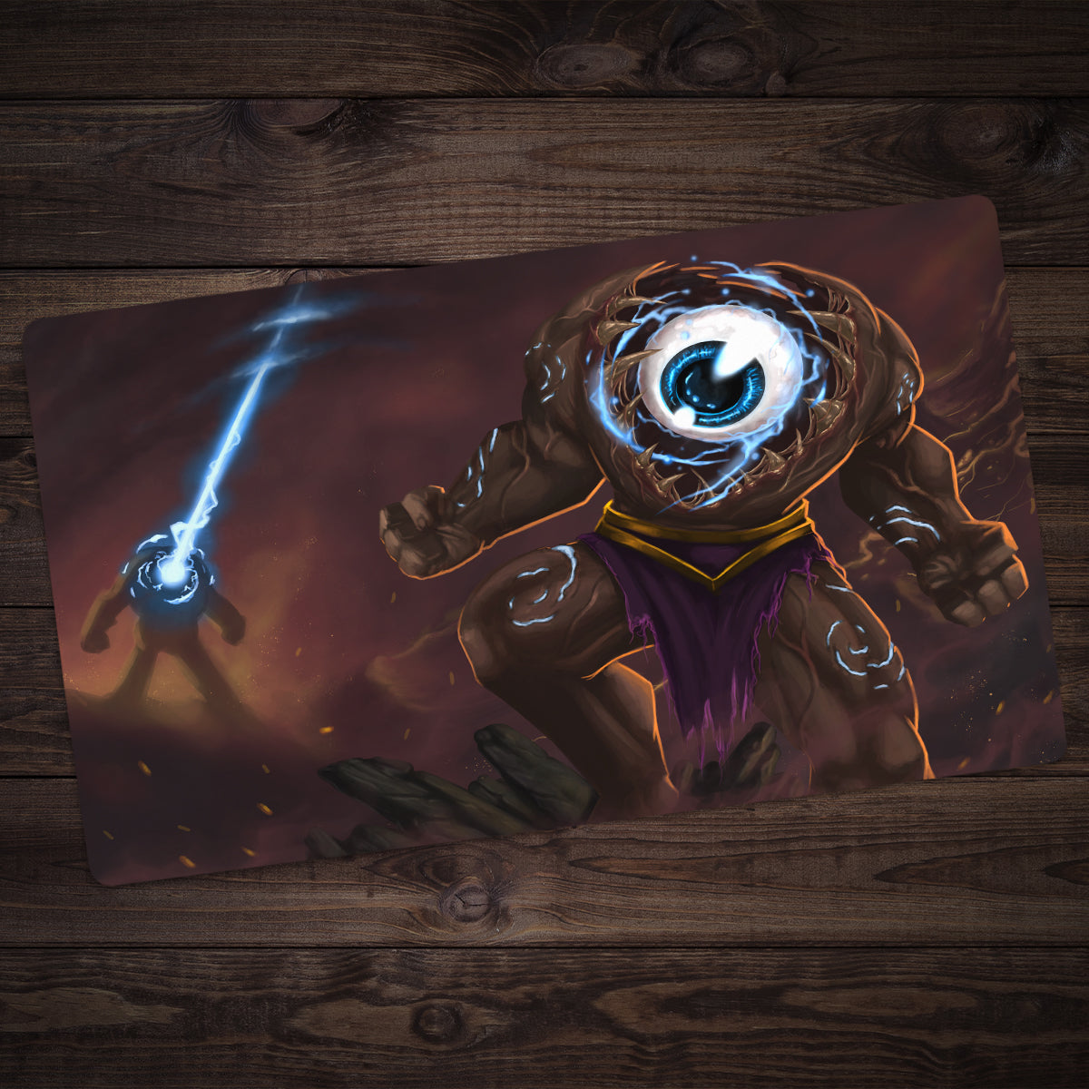 Wrath of the Cyclops Playmat - Premium Playmat from Inked Gaming - Just $34.99! Shop now at Game Crave Tournament Store