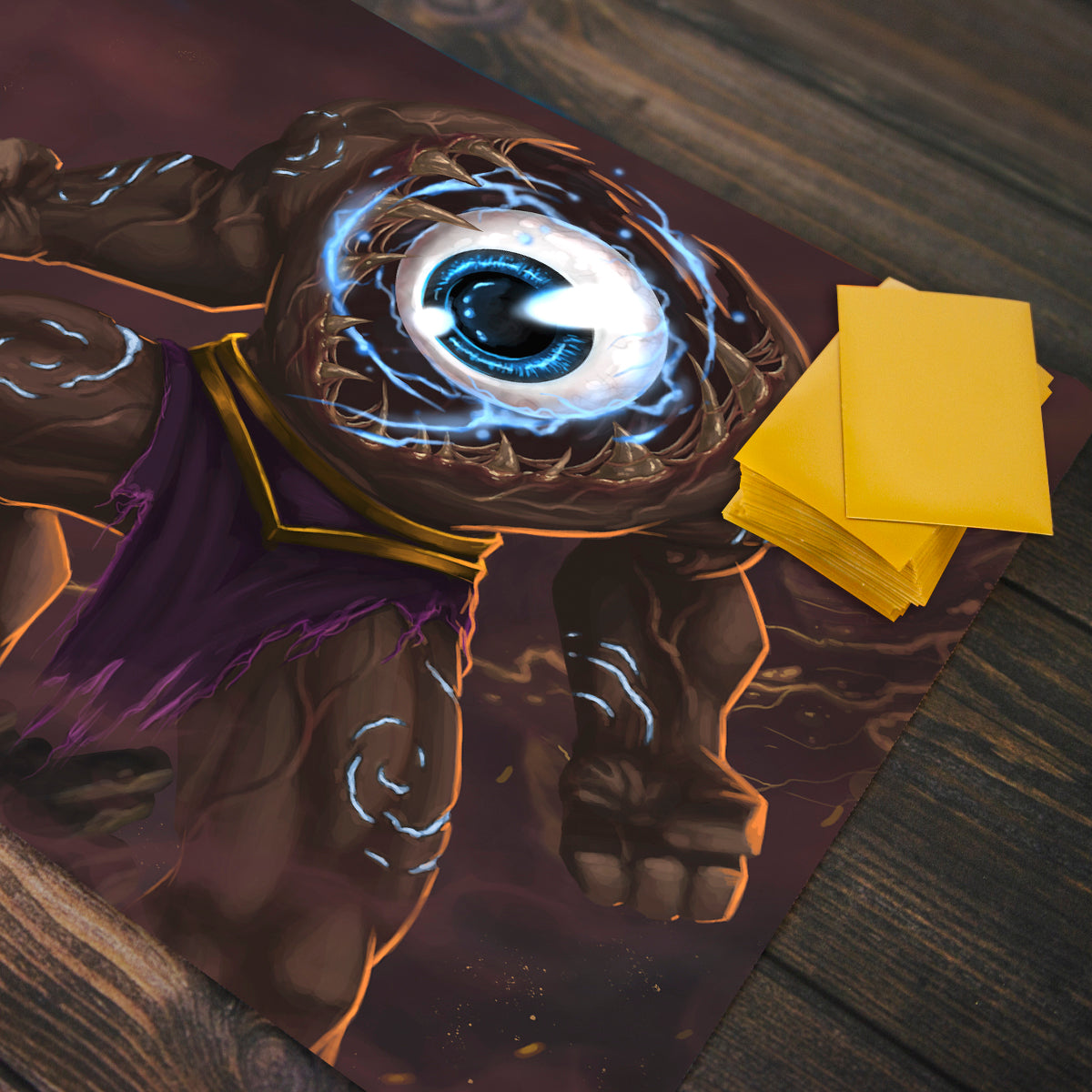 Wrath of the Cyclops Playmat - Premium Playmat from Inked Gaming - Just $34.99! Shop now at Game Crave Tournament Store
