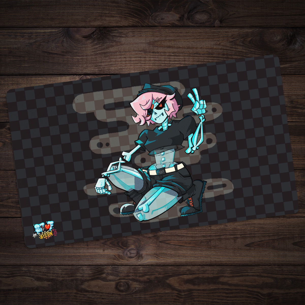 Stoof Peace Sign Playmat - Premium Playmat from Inked Gaming - Just $34.99! Shop now at Game Crave Tournament Store