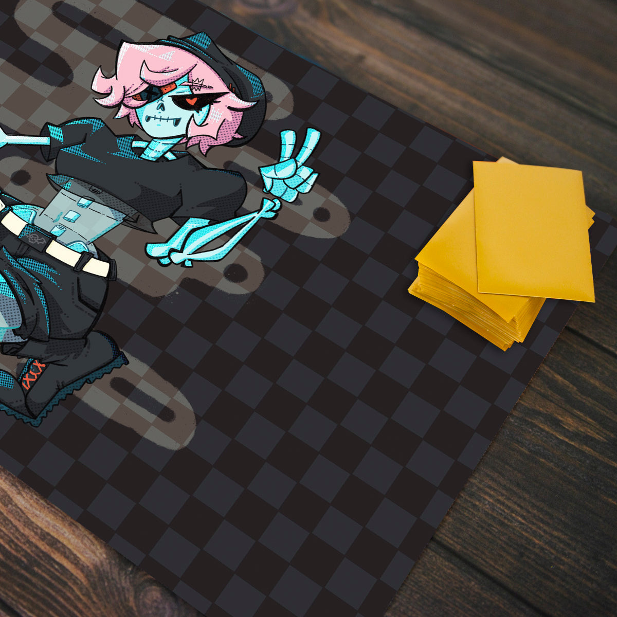 Stoof Peace Sign Playmat - Premium Playmat from Inked Gaming - Just $34.99! Shop now at Game Crave Tournament Store