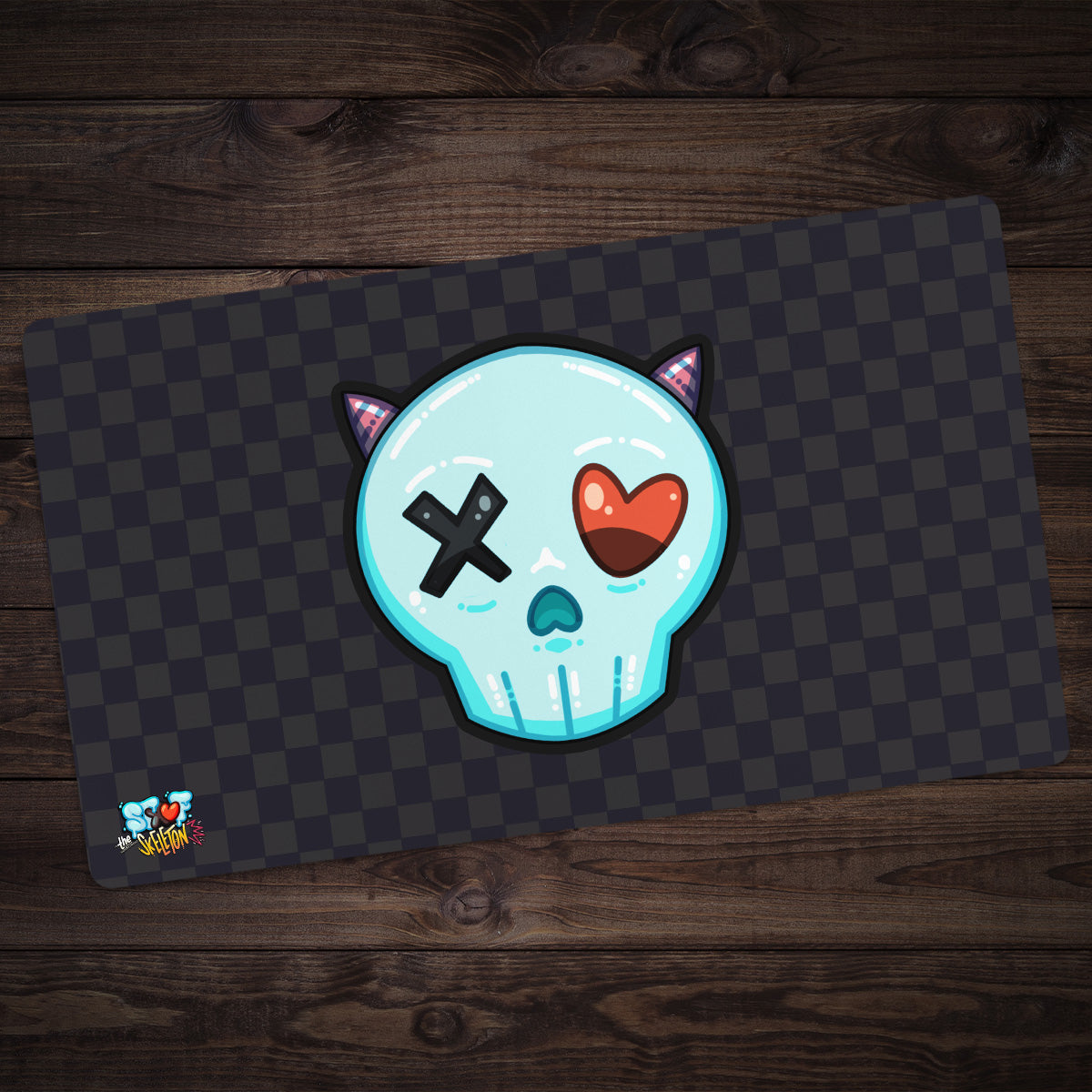 Stoof Skull Playmat - Premium Playmat from Inked Gaming - Just $34.99! Shop now at Game Crave Tournament Store