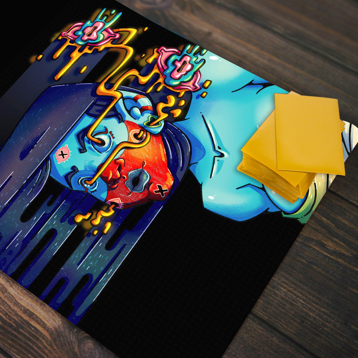 Visions Playmat - Premium Playmat from Inked Gaming - Just $34.99! Shop now at Game Crave Tournament Store