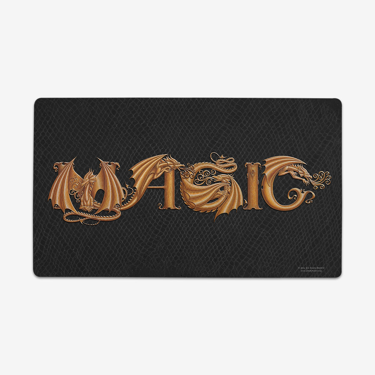 ZooLN Dragonskin Magic Playmat - Premium Playmat from Inked Gaming - Just $34.99! Shop now at Game Crave Tournament Store