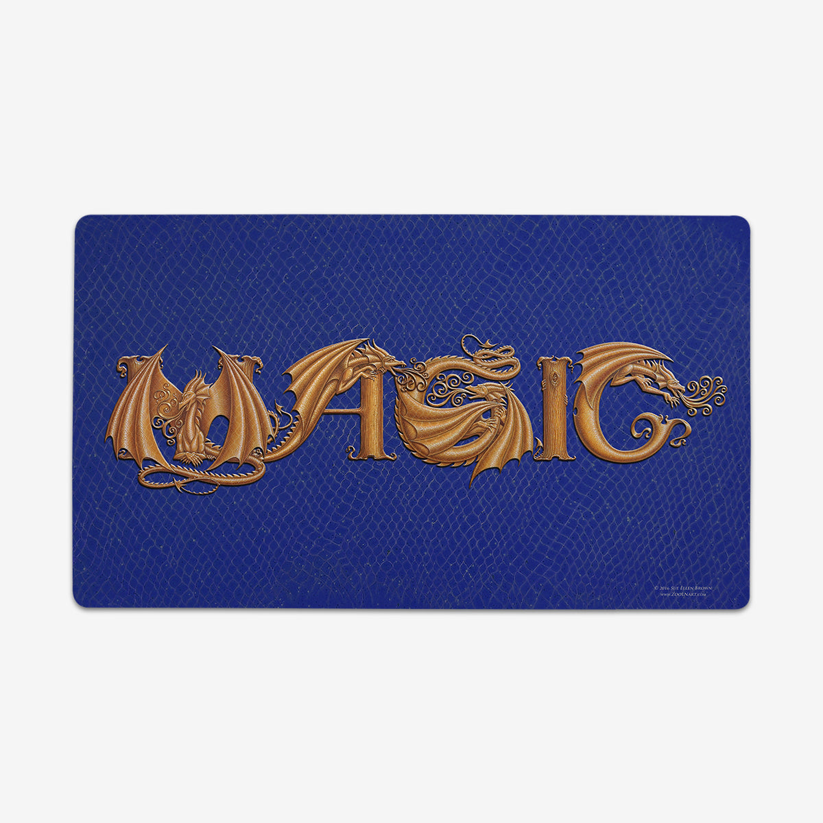 ZooLN Dragonskin Magic Playmat - Premium Playmat from Inked Gaming - Just $34.99! Shop now at Game Crave Tournament Store
