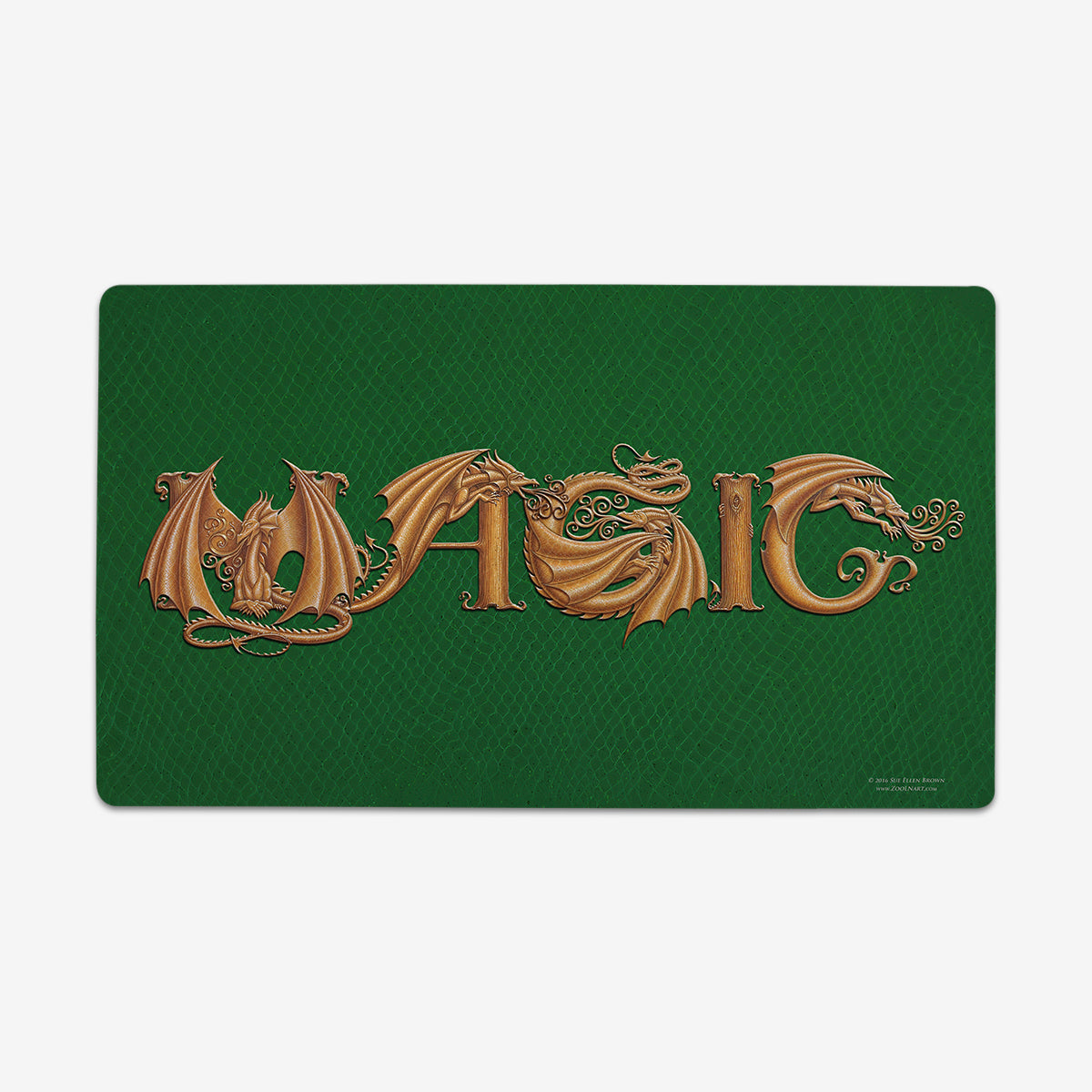 ZooLN Dragonskin Magic Playmat - Premium Playmat from Inked Gaming - Just $34.99! Shop now at Game Crave Tournament Store