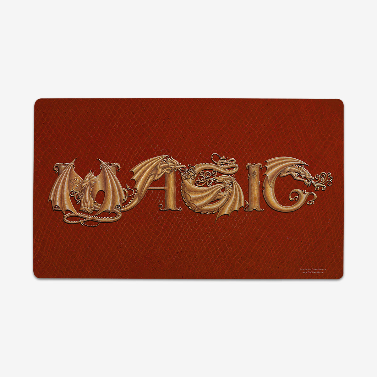 ZooLN Dragonskin Magic Playmat - Premium Playmat from Inked Gaming - Just $34.99! Shop now at Game Crave Tournament Store