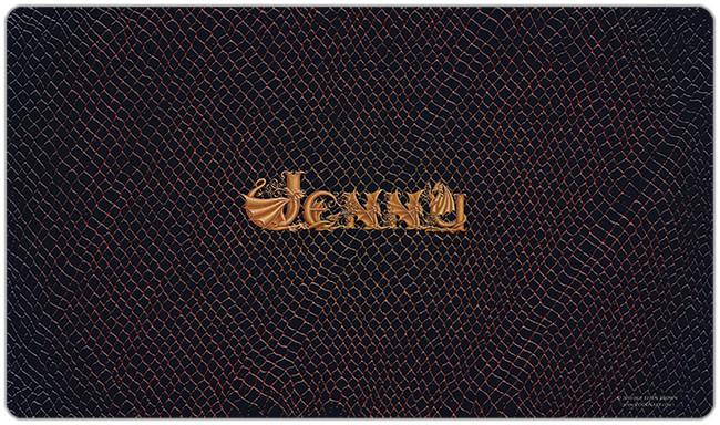 ZooLN Dragonskin Jenny Playmat - Premium Playmat from Inked Gaming - Just $34.99! Shop now at Game Crave Tournament Store