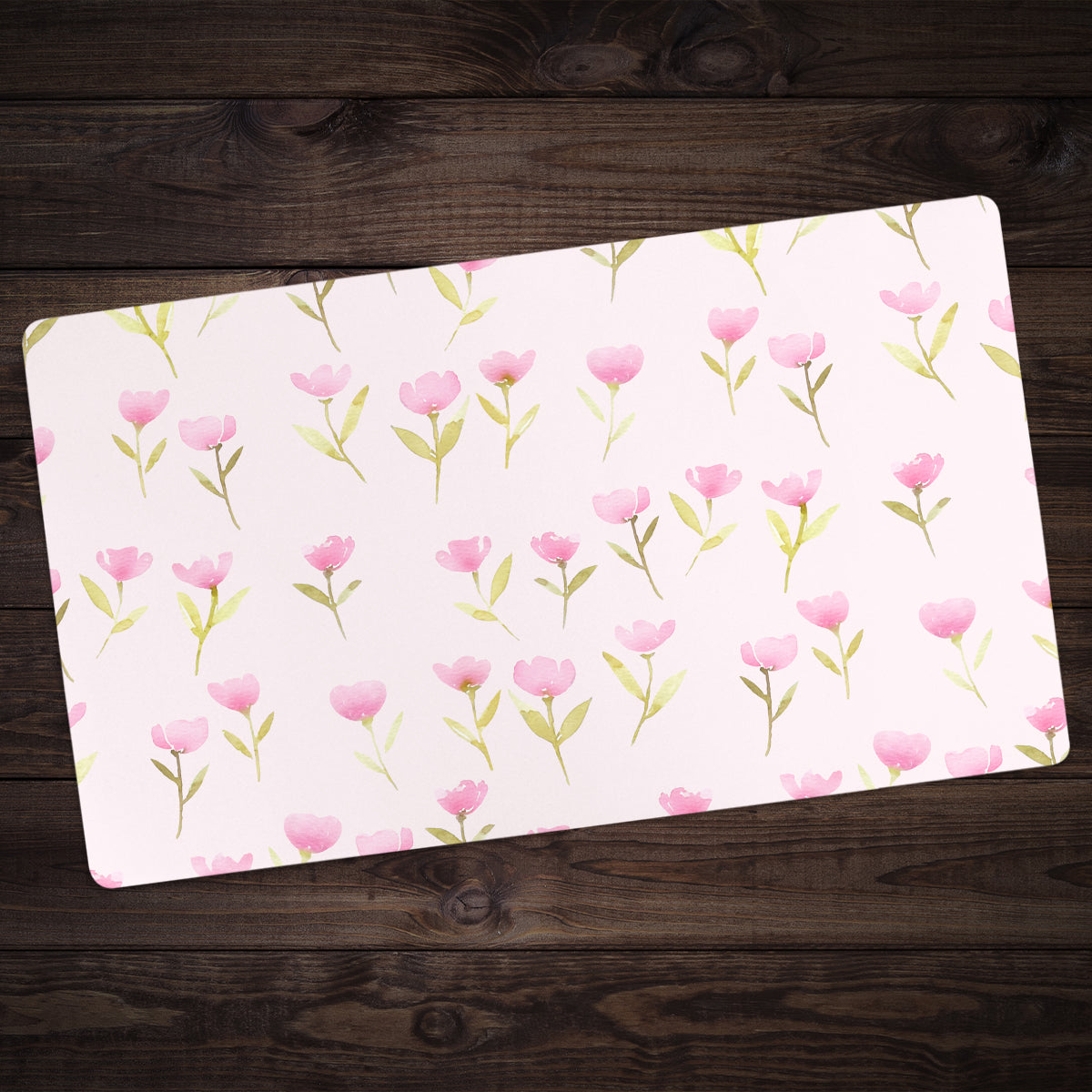 Tulip Cluster Pink Playmat - Premium Playmat from Inked Gaming - Just $34.99! Shop now at Game Crave Tournament Store