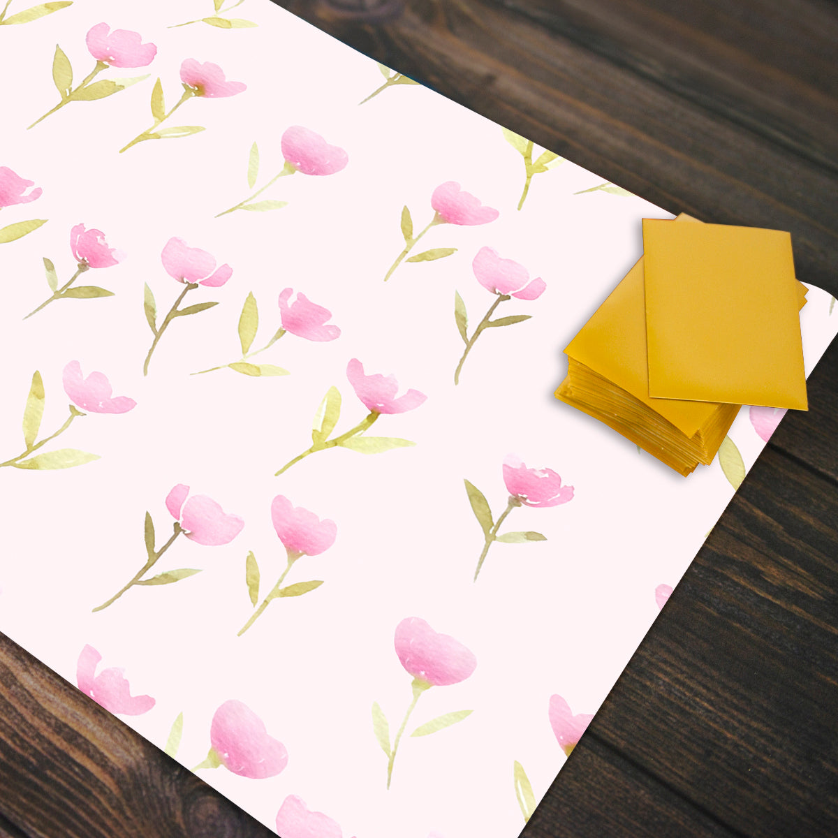 Tulip Cluster Pink Playmat - Premium Playmat from Inked Gaming - Just $34.99! Shop now at Game Crave Tournament Store
