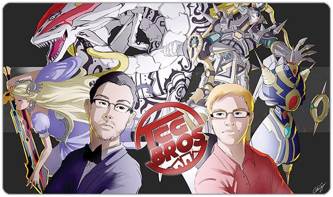 TCG Bros Official Playmat - Premium Playmat from Inked Gaming - Just $34.99! Shop now at Game Crave Tournament Store