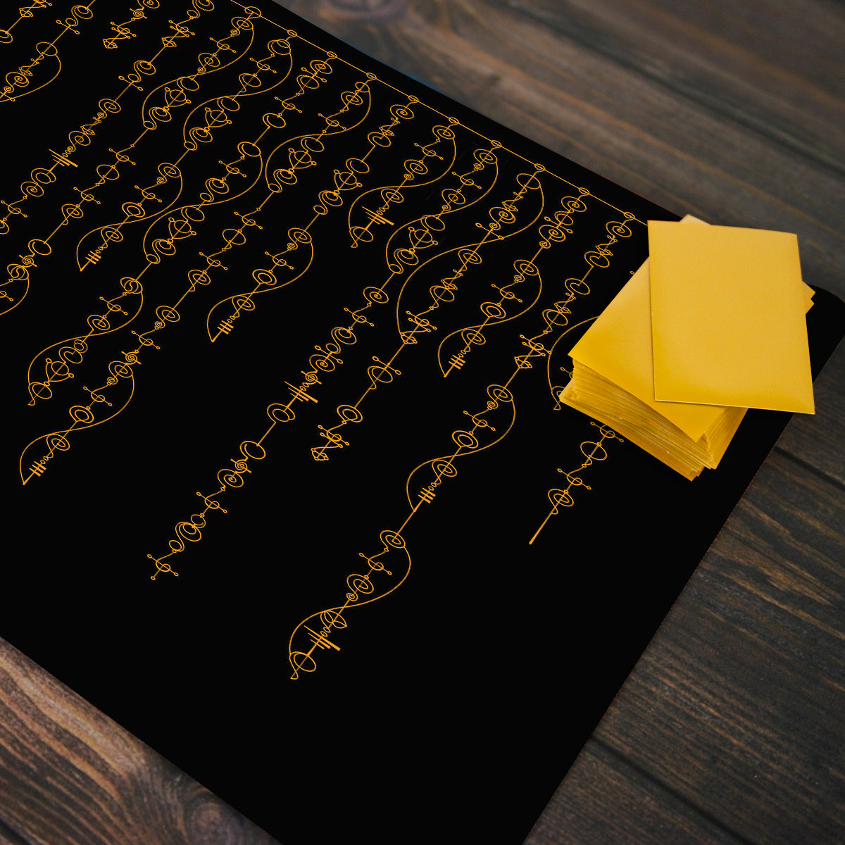 Vulcan Calligraphy Playmat - Premium Playmat from Inked Gaming - Just $34.99! Shop now at Game Crave Tournament Store