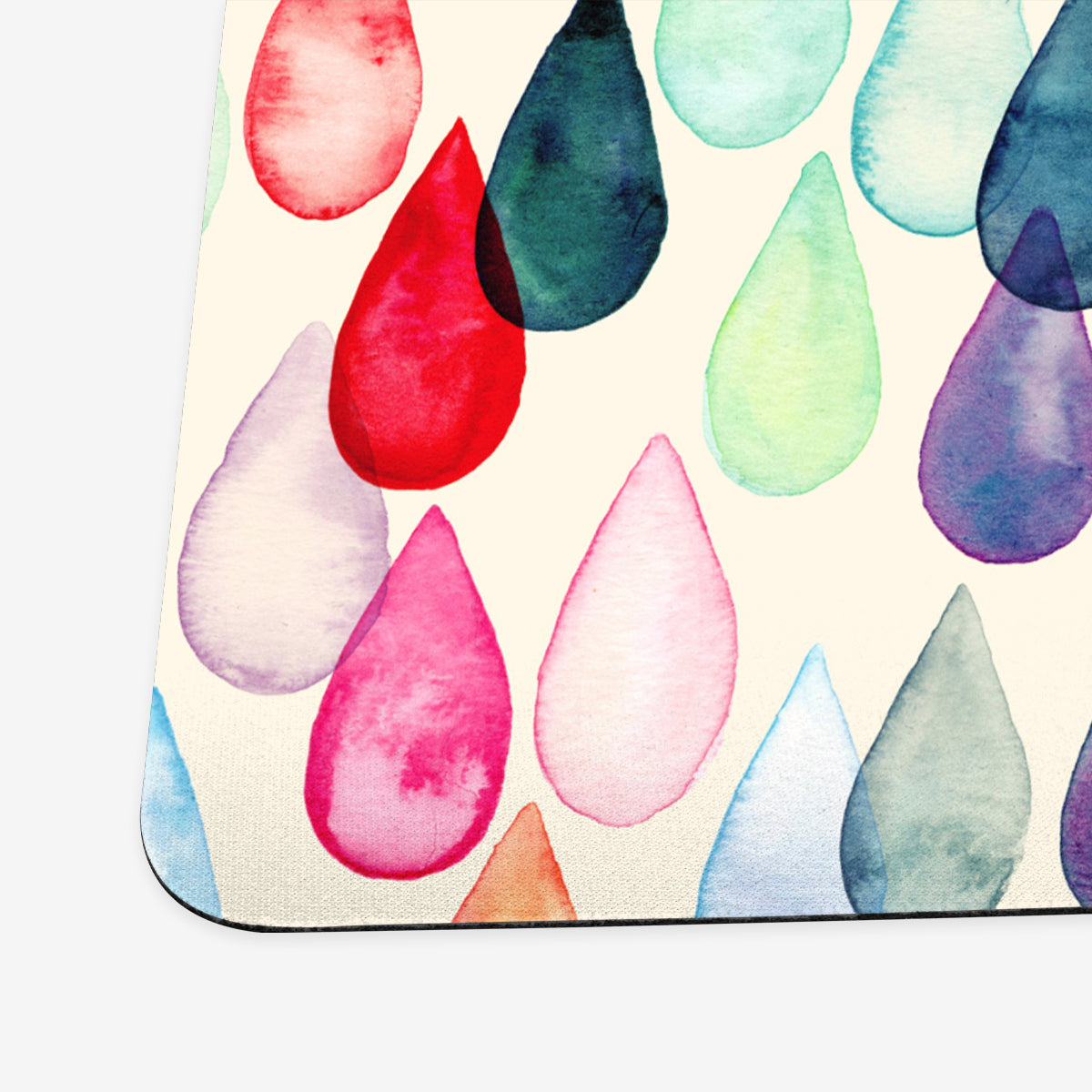 Watercolour Rainbow Drops Playmat - Premium Desk Mat from Inked Gaming - Just $34.99! Shop now at Game Crave Tournament Store