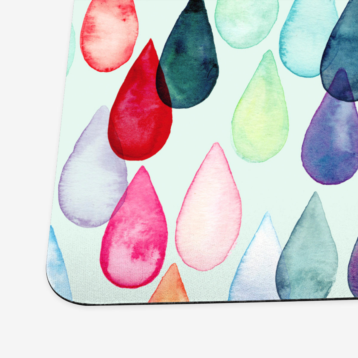 Watercolour Rainbow Drops Playmat - Premium Desk Mat from Inked Gaming - Just $34.99! Shop now at Game Crave Tournament Store