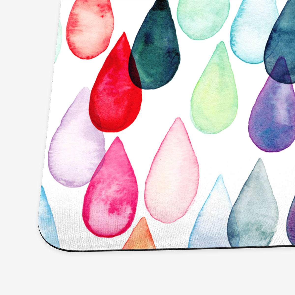 Watercolour Rainbow Drops Playmat - Premium Desk Mat from Inked Gaming - Just $34.99! Shop now at Game Crave Tournament Store