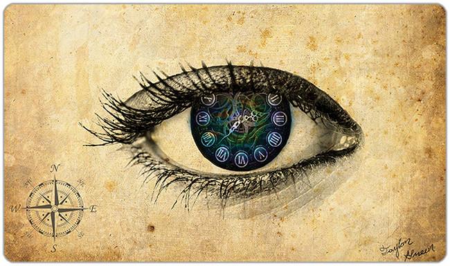 Steampunk Eye Playmat - Premium Playmat from Inked Gaming - Just $34.99! Shop now at Game Crave Tournament Store