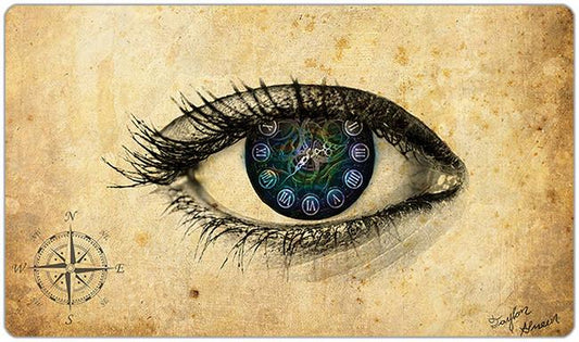 Steampunk Eye Playmat - Premium Playmat from Inked Gaming - Just $34.99! Shop now at Game Crave Tournament Store