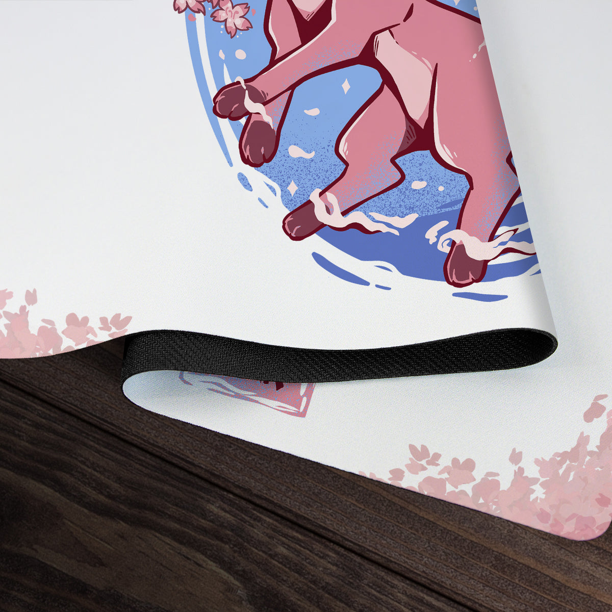 Sky Flower Fox Playmat - Premium Desk Mat from Inked Gaming - Just $34.99! Shop now at Game Crave Tournament Store