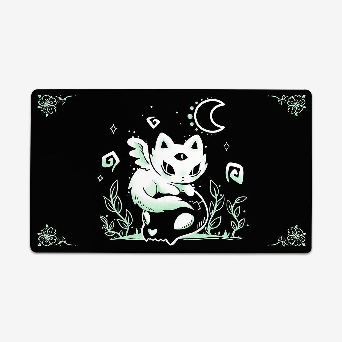 Spirit Cat Playmat - Premium Playmat from Inked Gaming - Just $34.99! Shop now at Game Crave Tournament Store