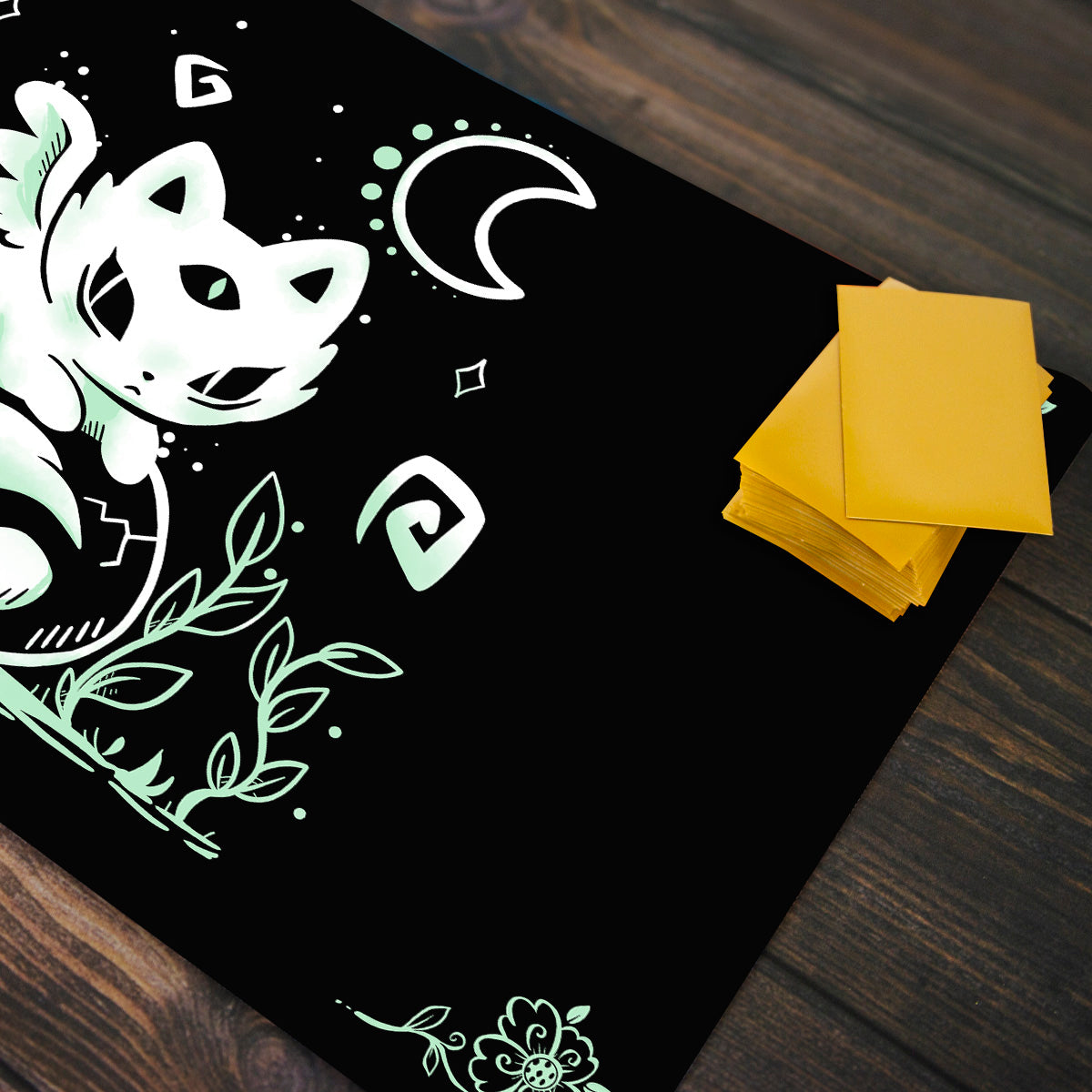 Spirit Cat Playmat - Premium Playmat from Inked Gaming - Just $34.99! Shop now at Game Crave Tournament Store