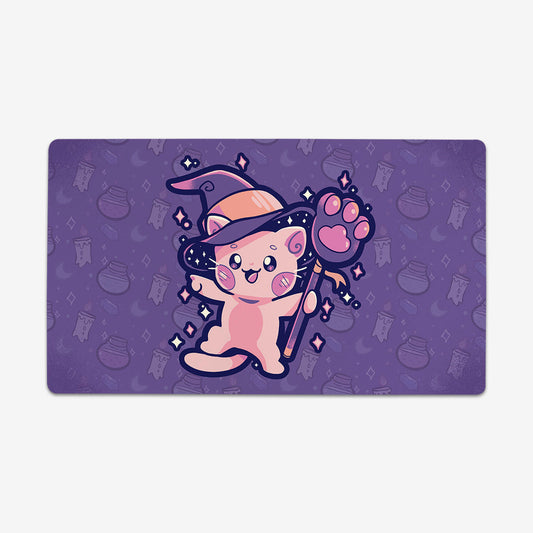 Witchy Cat Playmat - Premium Playmat from Inked Gaming - Just $34.99! Shop now at Game Crave Tournament Store