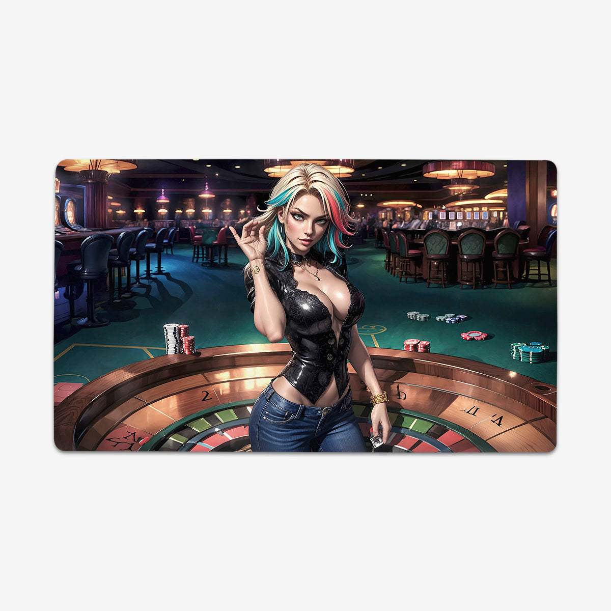 Sonya Ratley Brought Salt to the Table Playmat - Premium Playmat from Inked Gaming - Just $34.99! Shop now at Game Crave Tournament Store
