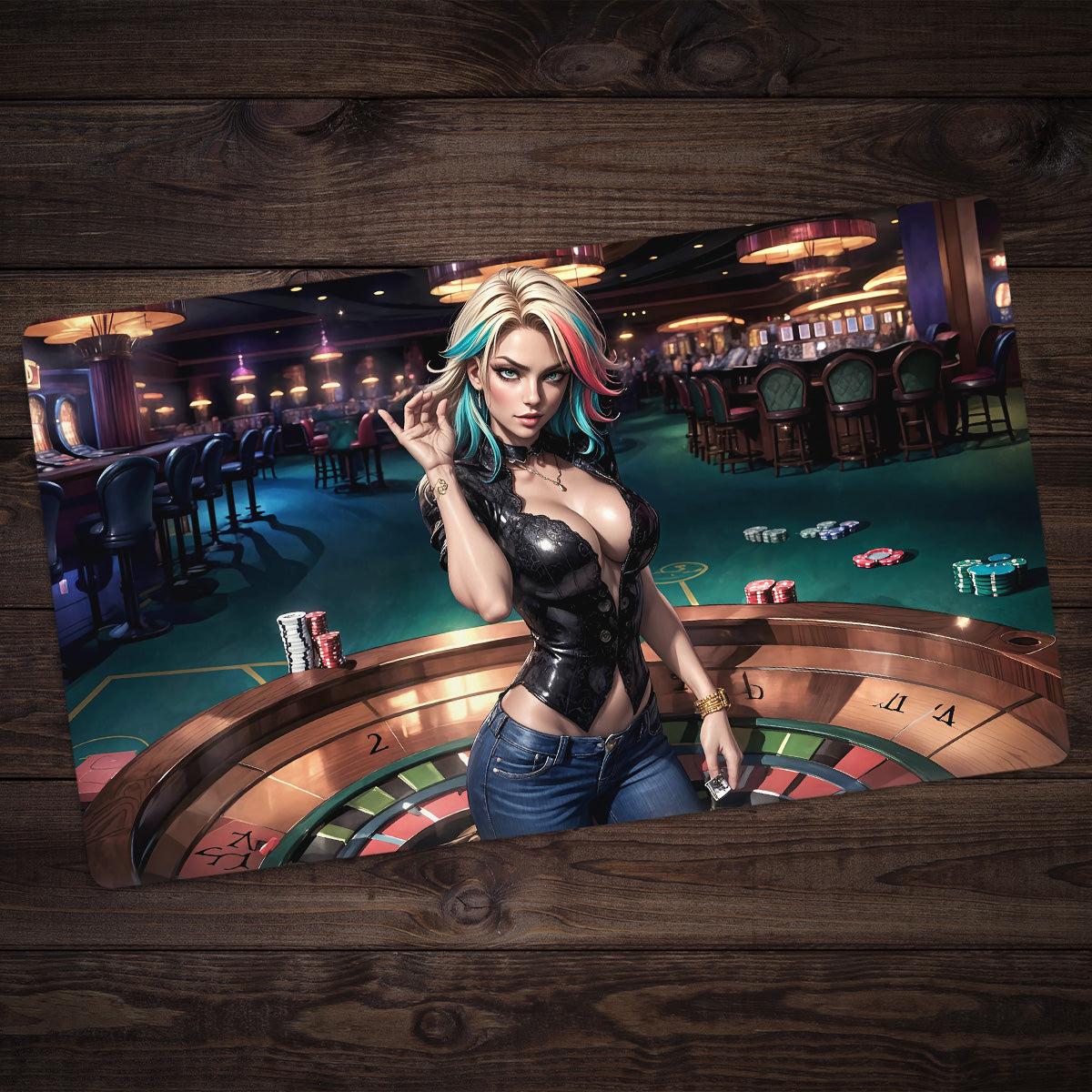 Sonya Ratley Brought Salt to the Table Playmat - Premium Playmat from Inked Gaming - Just $34.99! Shop now at Game Crave Tournament Store
